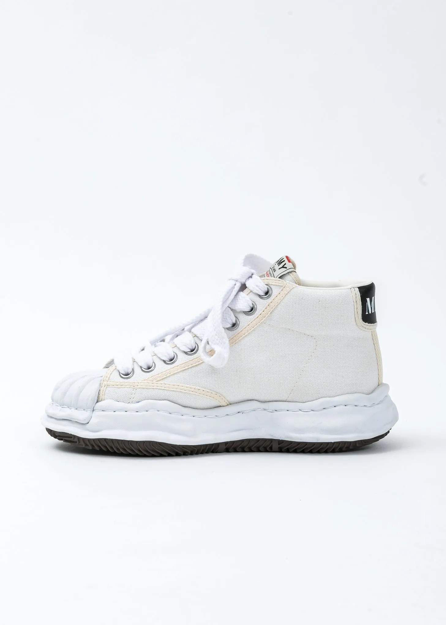 White Original STC Sole Canvas Hitop Sneaker