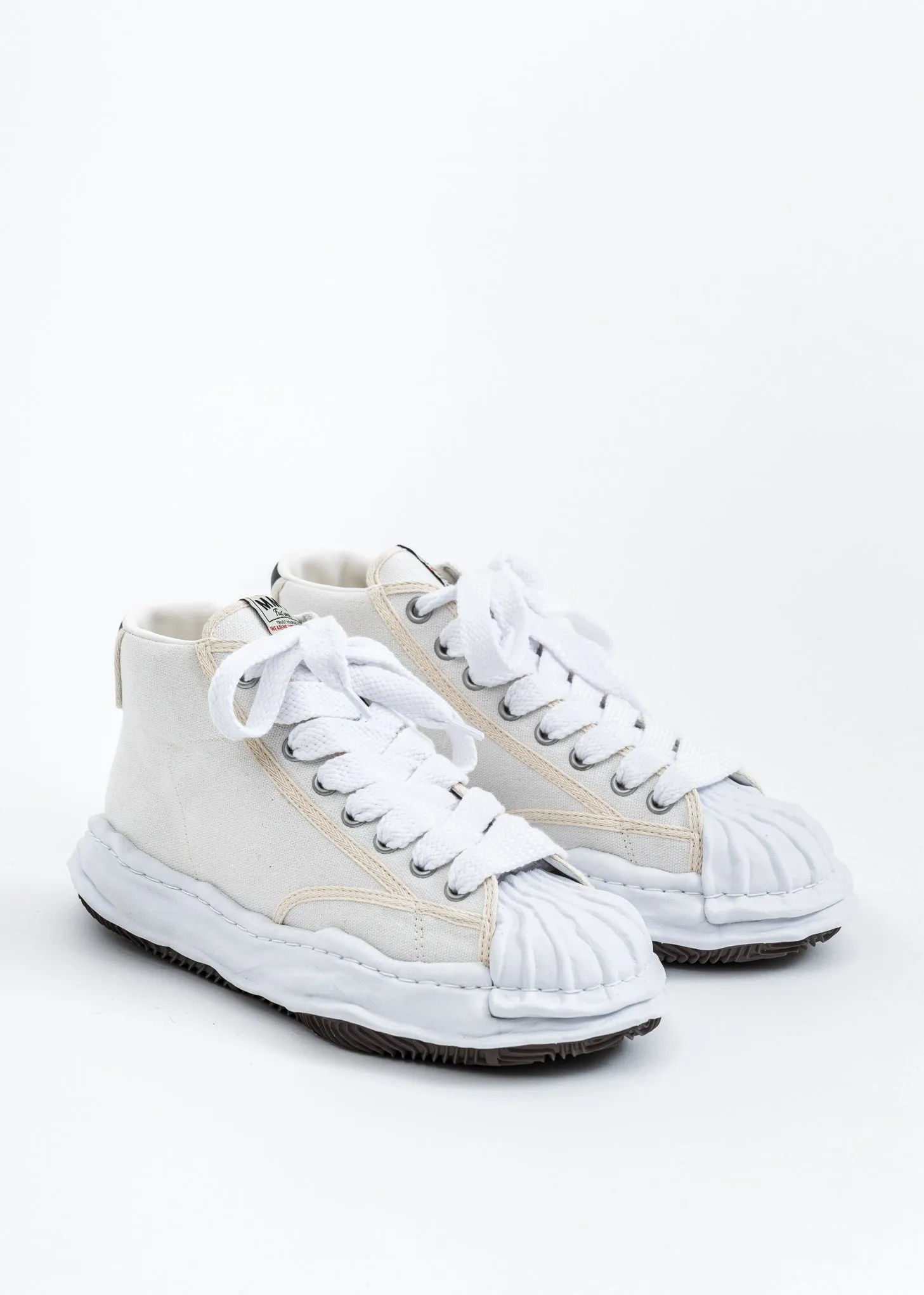 White Original STC Sole Canvas Hitop Sneaker