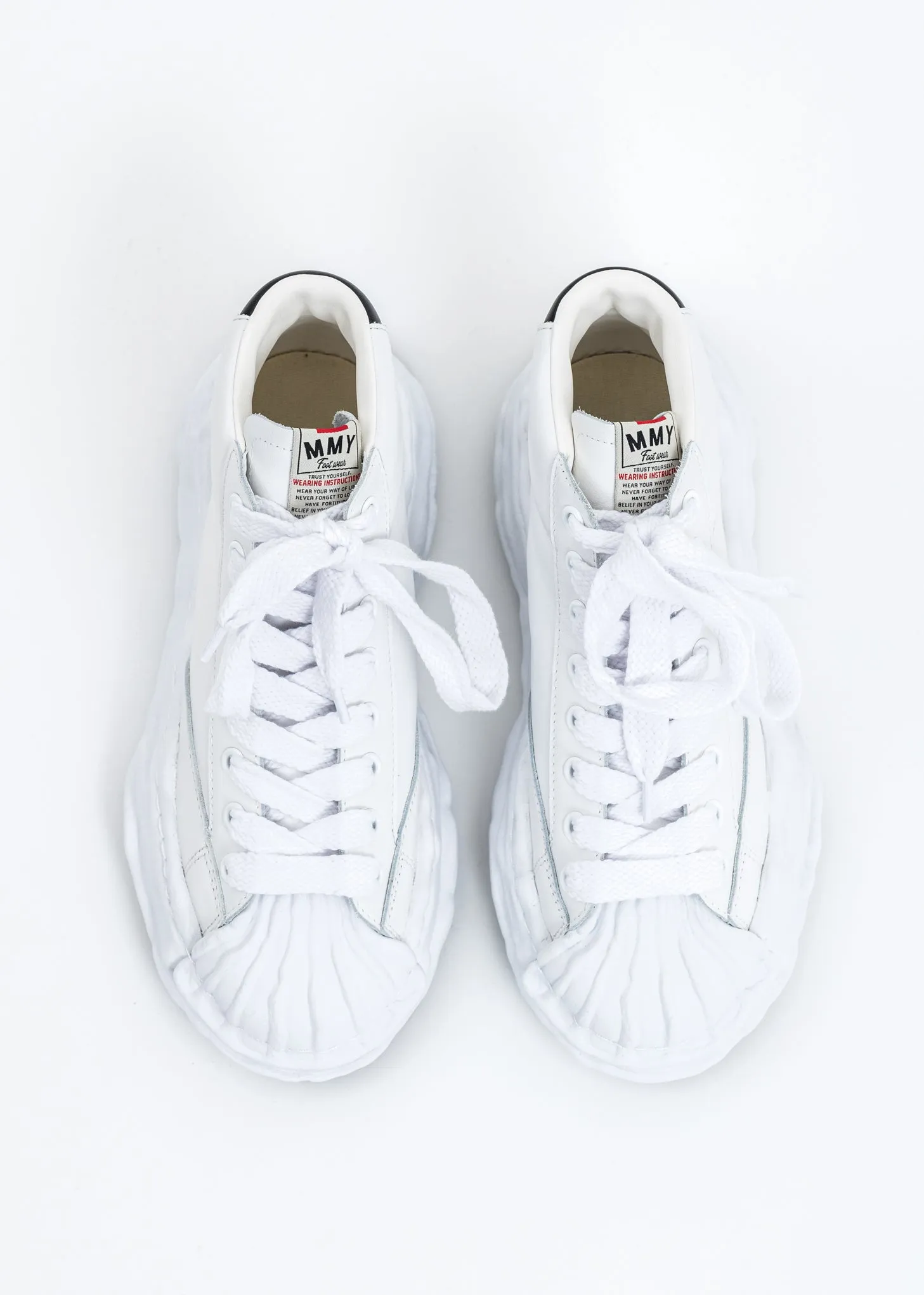 White Original STC Sole Leather Hitop Sneaker