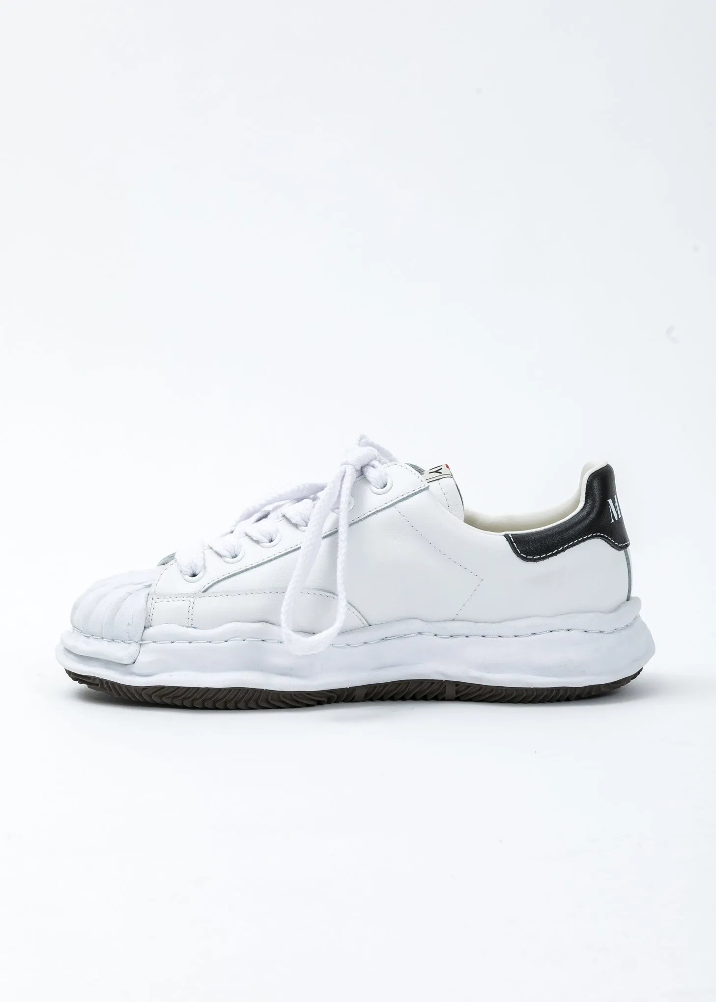 White Original STC Sole Leather Lowcut Sneaker
