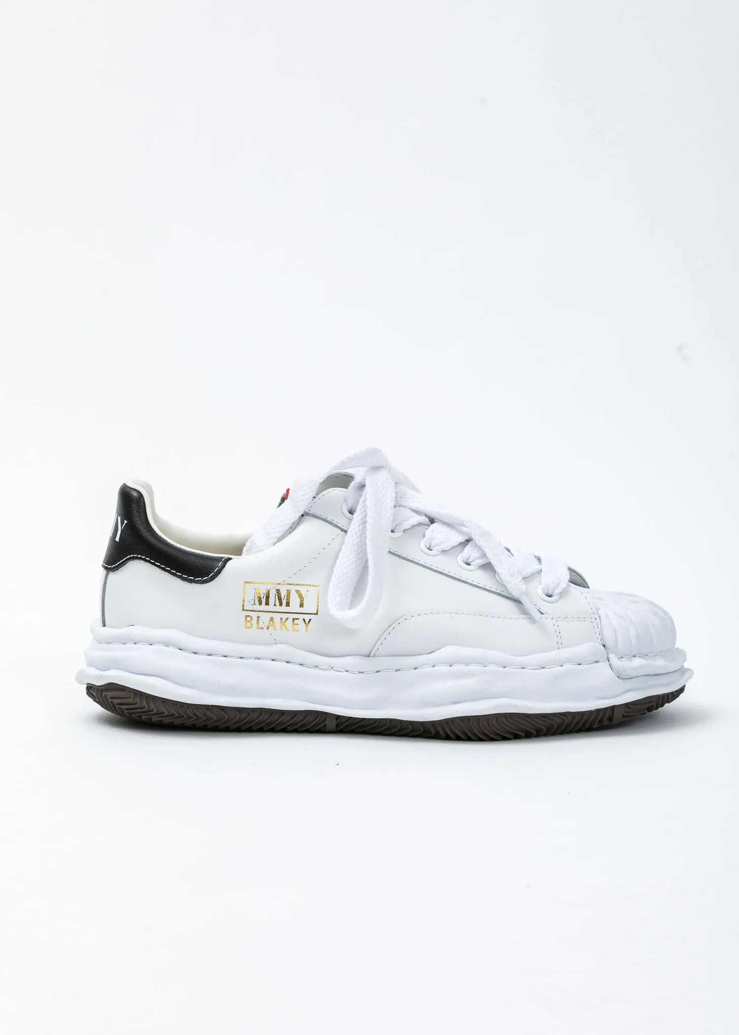 White Original STC Sole Leather Lowcut Sneaker