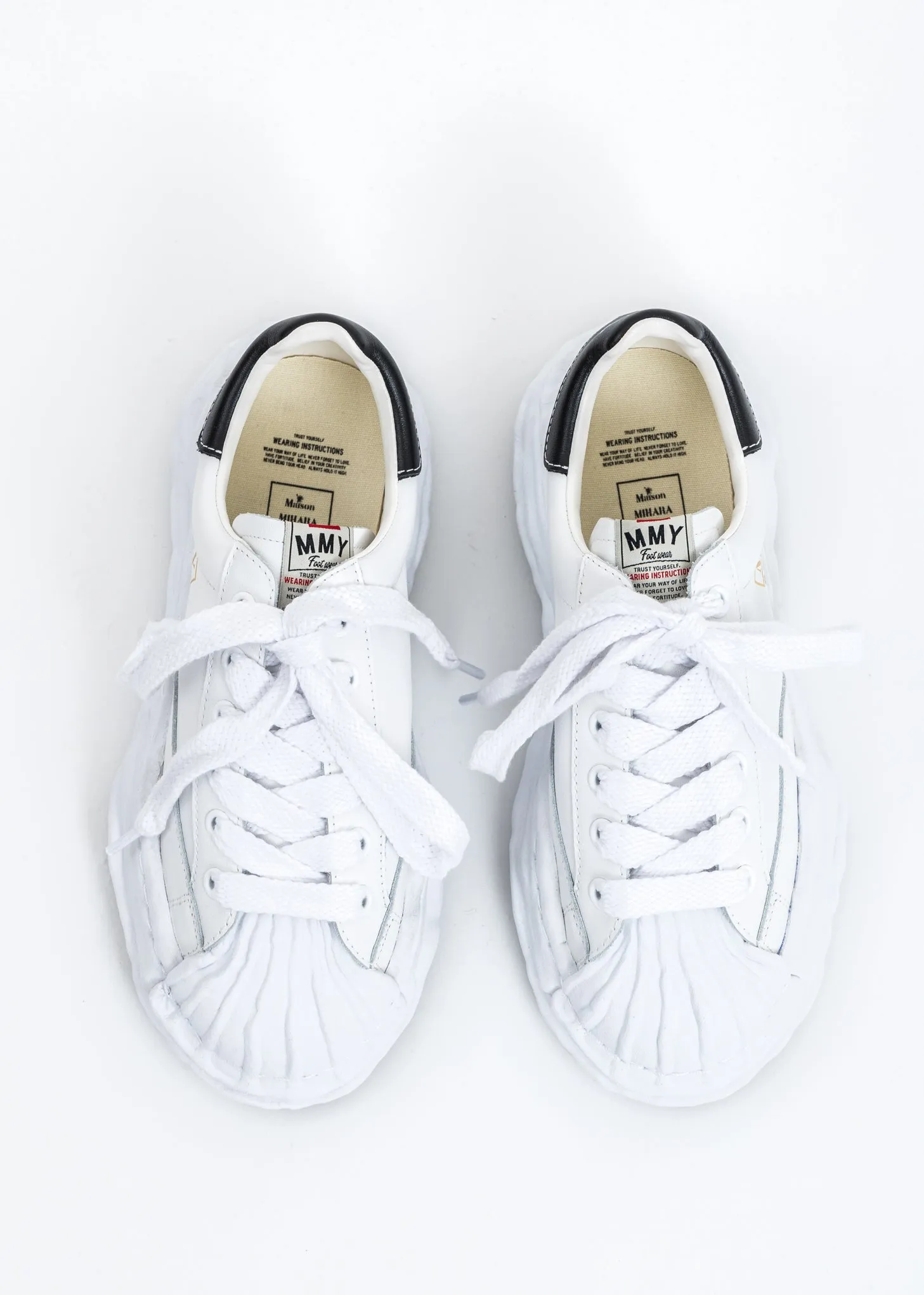 White Original STC Sole Leather Lowcut Sneaker