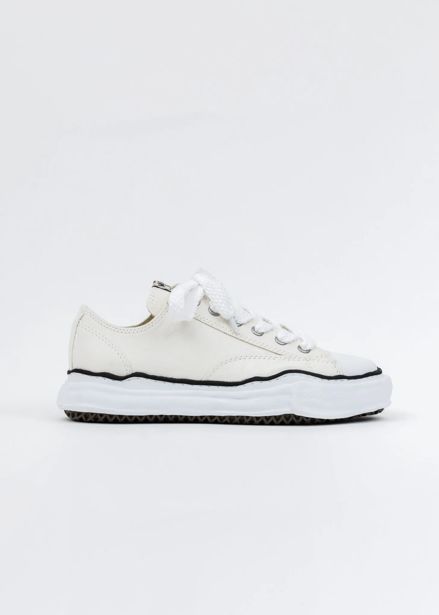 White Ponyskin Original Sole Lowtop Sneaker