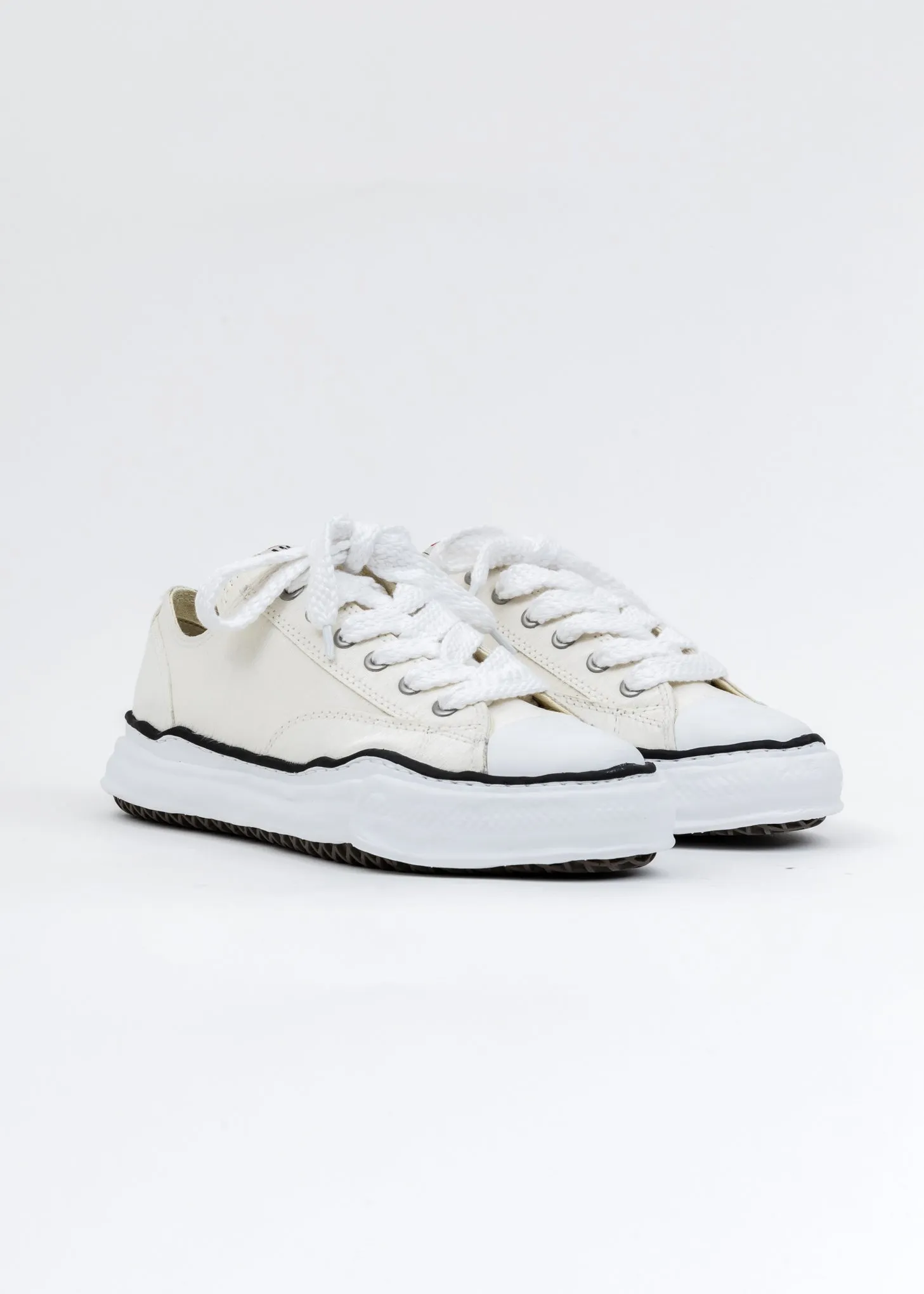 White Ponyskin Original Sole Lowtop Sneaker