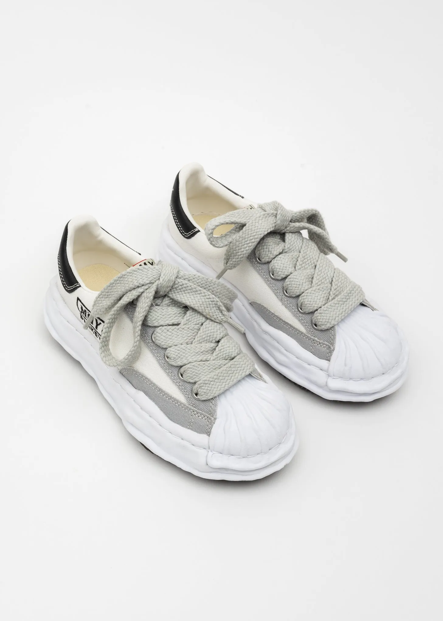 White/Grey OG Sole STC Canvas Low-Top Sneaker (BLAKEY LOW)