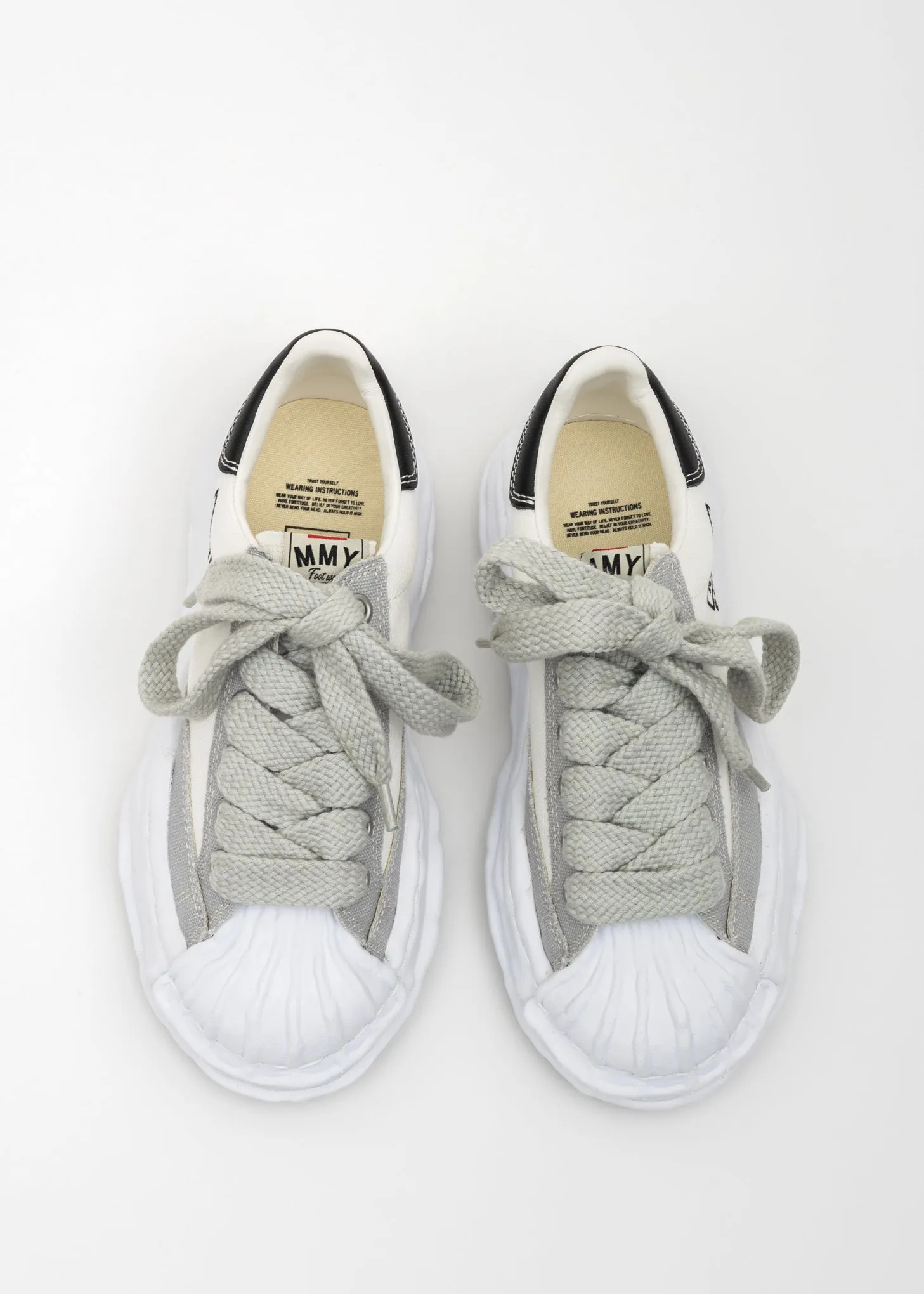 White/Grey OG Sole STC Canvas Low-Top Sneaker (BLAKEY LOW)