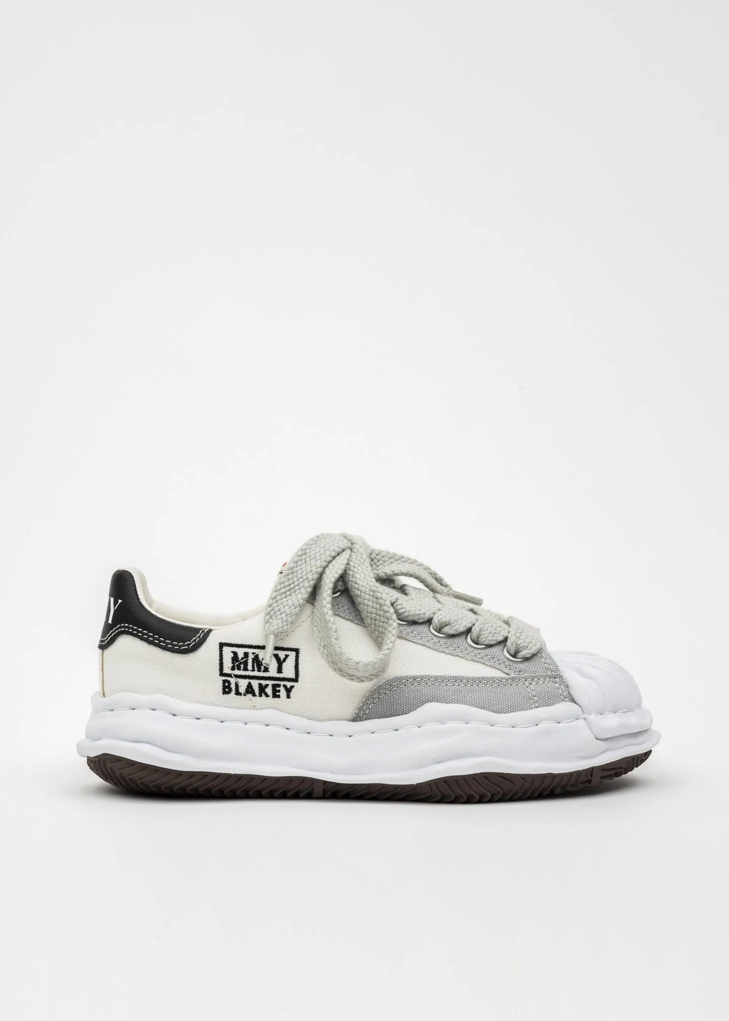 White/Grey OG Sole STC Canvas Low-Top Sneaker (BLAKEY LOW)