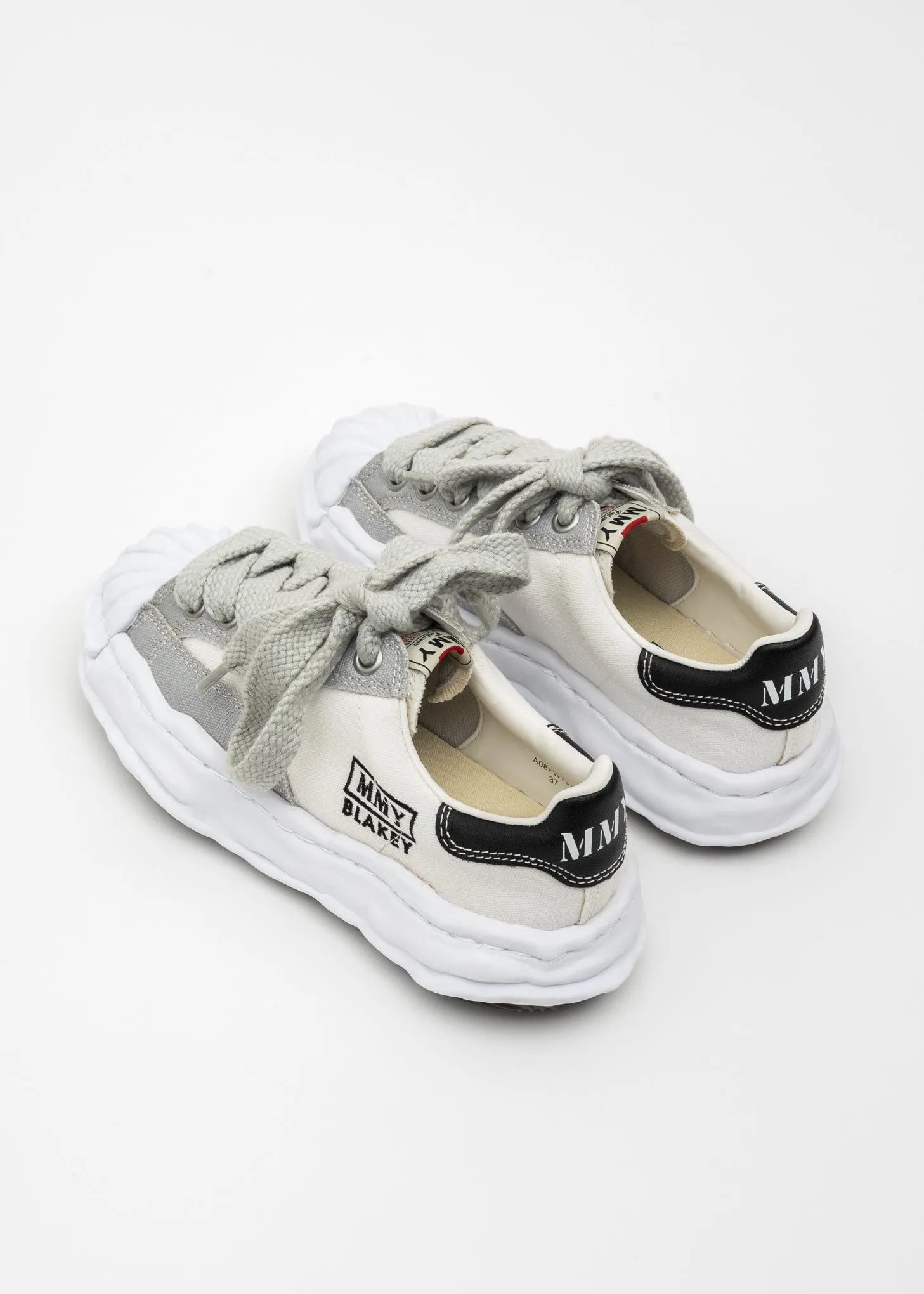 White/Grey OG Sole STC Canvas Low-Top Sneaker (BLAKEY LOW)
