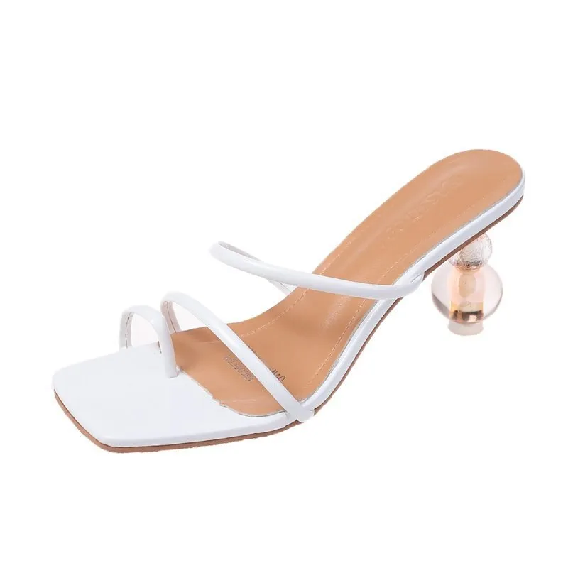 Women Sandals Slides High Heels