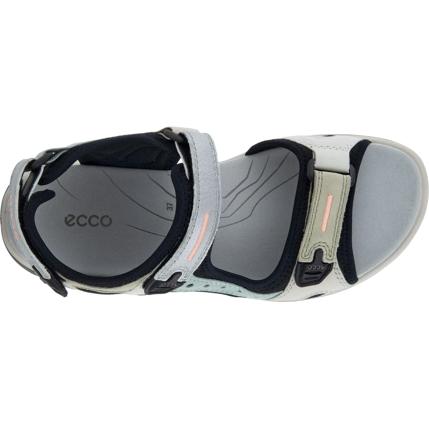 Women's Ecco Offroad Yucatan Multicolor Sage Nubuck/Leather