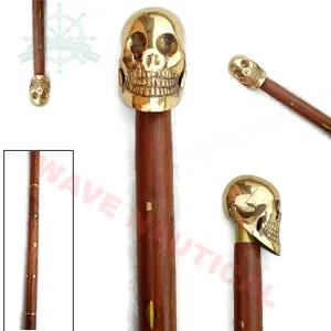 Wooden Cane Antique Style Folding Walking Stick