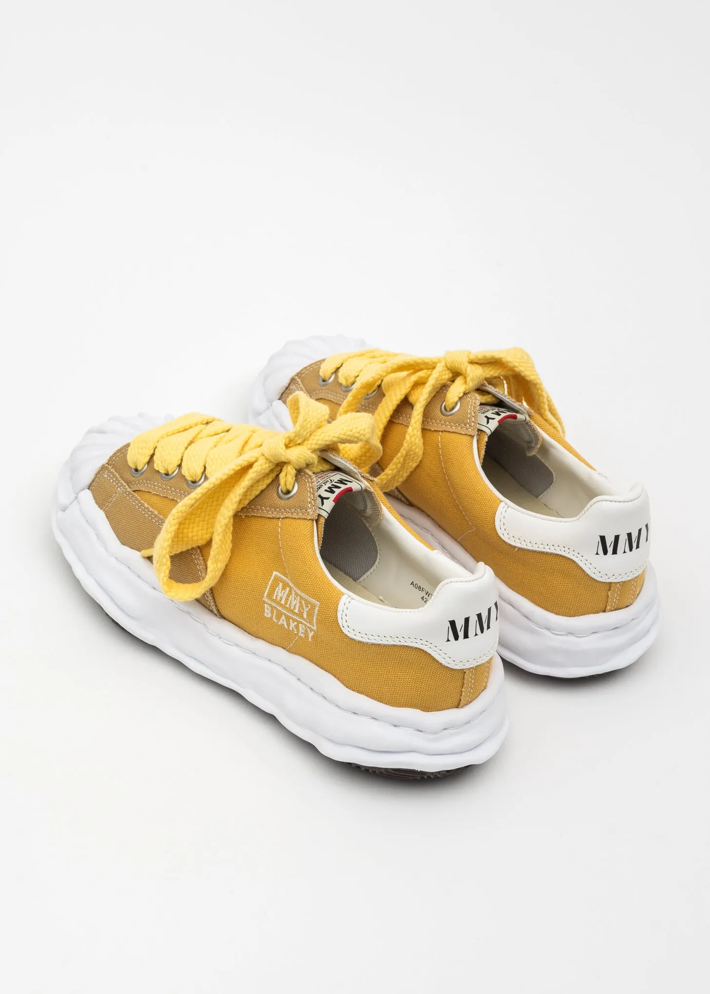 Yellow OG Sole STC Canvas Low-Top Sneaker (BLAKEY LOW)