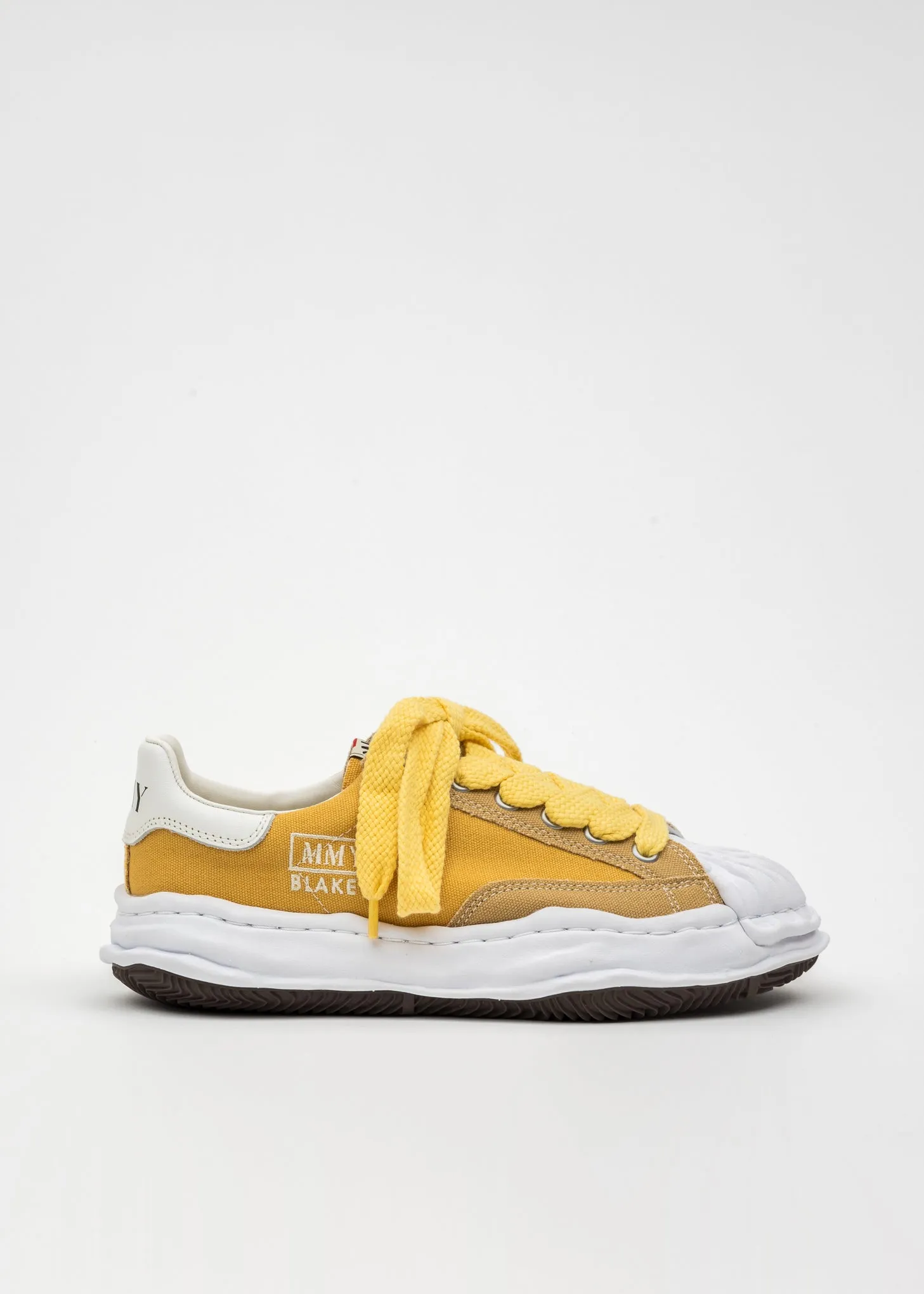 Yellow OG Sole STC Canvas Low-Top Sneaker (BLAKEY LOW)