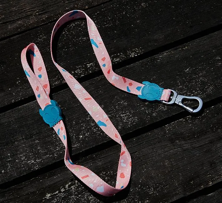 Zee.Dog Dog Leash (Terrazzo Rose)